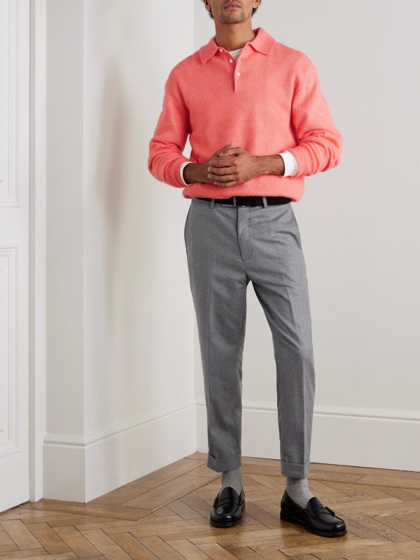 Wool-Blend Polo Shirt - OU