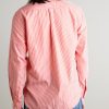 Button-Down Collar Striped Cotton Shirt - BK Button-Down Collar Striped Cotton Shirt - BK