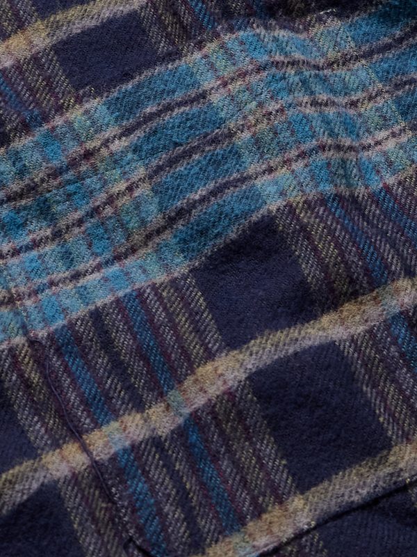 Checked Wool-Flannel Shirt - CU Checked Wool-Flannel Shirt - CU
