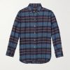 Checked Wool-Flannel Shirt Checked Wool-Flannel Shirt
