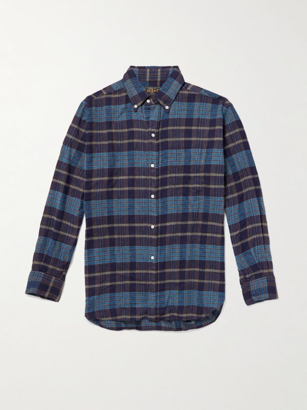 Checked Wool-Flannel Shirt Checked Wool-Flannel Shirt