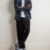 Checked Wool-Flannel Shirt - OU Checked Wool-Flannel Shirt - OU