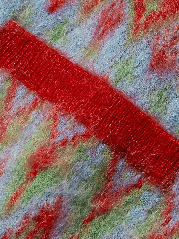 Jacquard-Knit Cardigan - E1 Jacquard-Knit Cardigan - E1