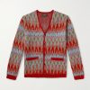 Jacquard-Knit Cardigan Jacquard-Knit Cardigan