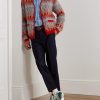 Jacquard-Knit Cardigan - OU Jacquard-Knit Cardigan - OU