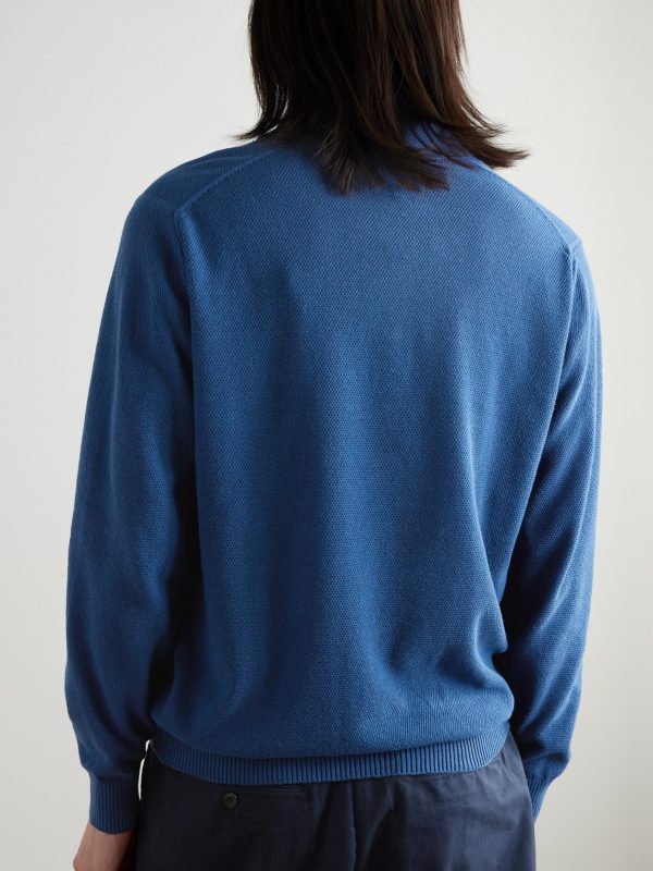 Cotton-Piqué Polo Shirt - BK