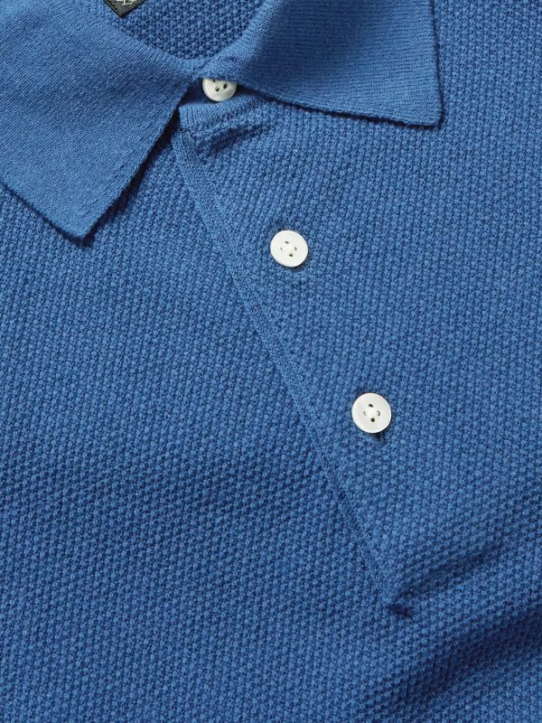 Cotton-Piqué Polo Shirt - CU