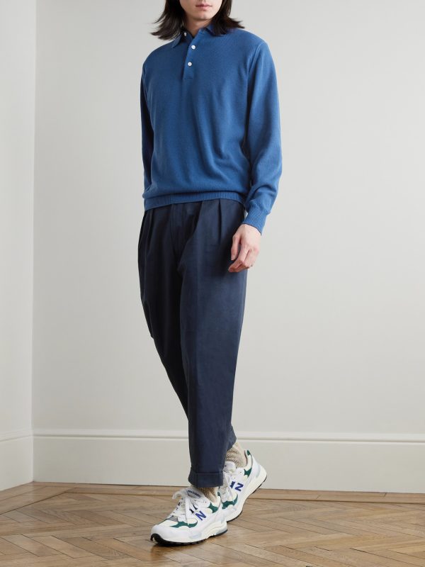 Cotton-Piqué Polo Shirt - OU