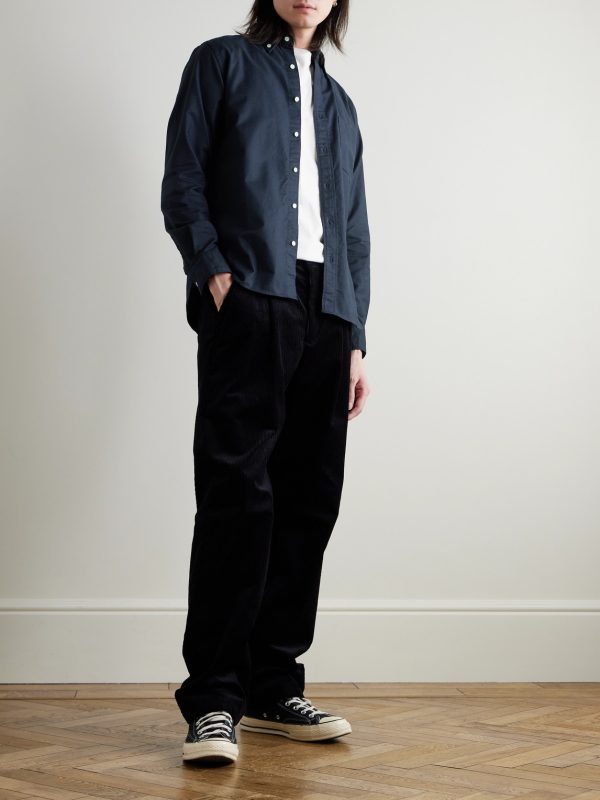Button-Down Collar Cotton Oxford Shirt - OU