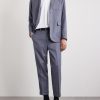 Ivy Cropped Tapered Brushed Wool-Blend Twill Suit Trousers - OU Ivy Cropped Tapered Brushed Wool-Blend Twill Suit Trousers - OU