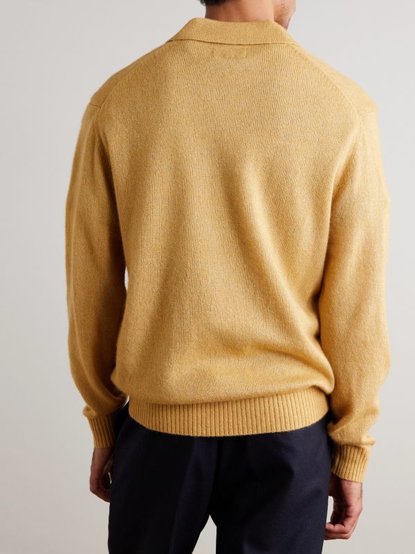 Wool-Blend Polo Shirt - BK
