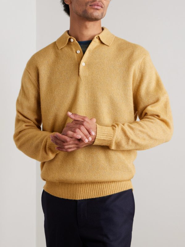 Wool-Blend Polo Shirt - FR