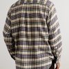 Checked Cotton-Flannel Shirt - BK Checked Cotton-Flannel Shirt - BK