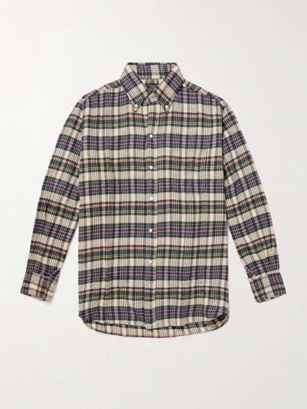 Checked Cotton-Flannel Shirt Checked Cotton-Flannel Shirt