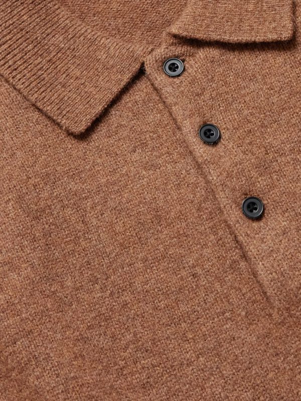 Wool Polo Shirt - CU Wool Polo Shirt - CU
