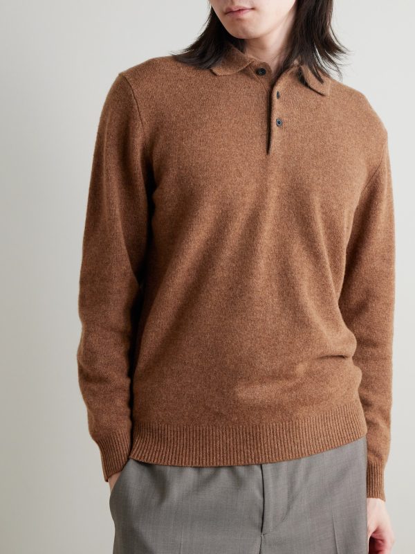 Wool Polo Shirt - FR Wool Polo Shirt - FR