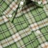Button-Down Collar Checked Cotton-Dobby Shirt - CU