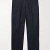 Ivy Cropped Tapered Brushed Wool-Blend Twill Suit Trousers