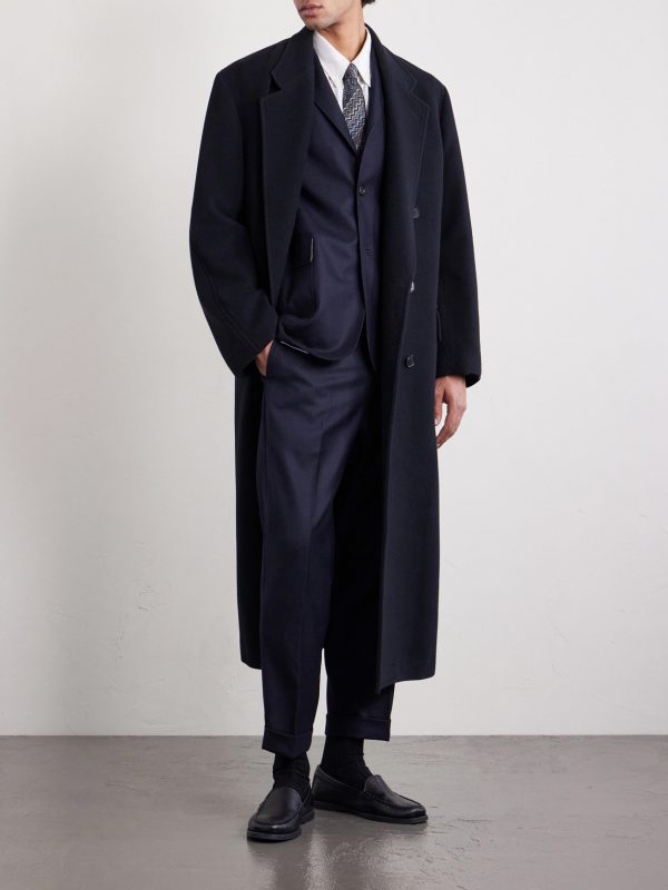 Ivy Cropped Tapered Brushed Wool-Blend Twill Suit Trousers - OU