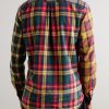 Patchwork Checked Cotton-Flannel Shirt - BK Patchwork Checked Cotton-Flannel Shirt - BK