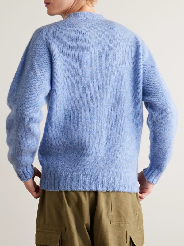 Shaggy Bernard Wool Sweater - BK