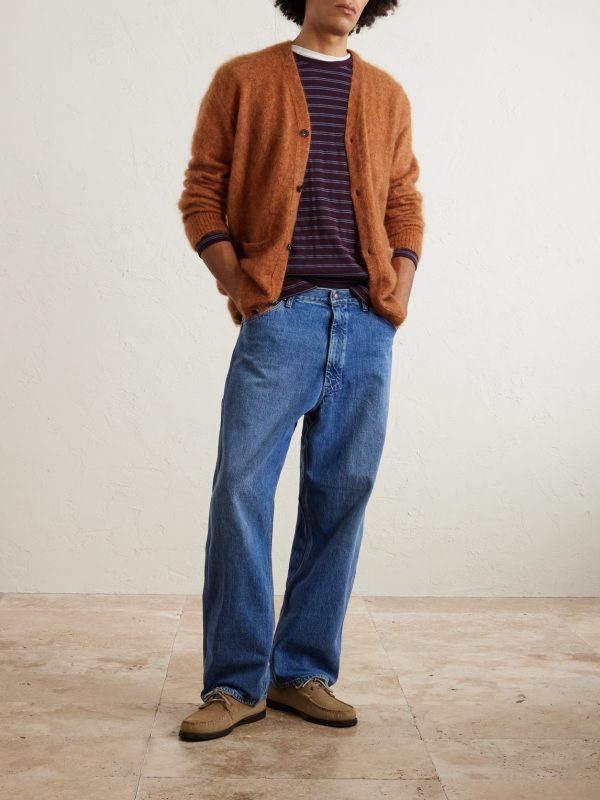 Mohair-Blend Cardigan - OU Mohair-Blend Cardigan - OU