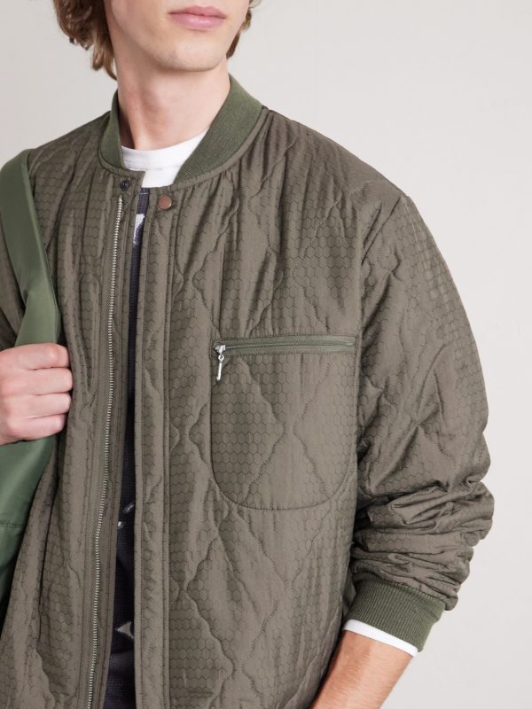 Quilted Blouson Jacket - CU Quilted Blouson Jacket - CU