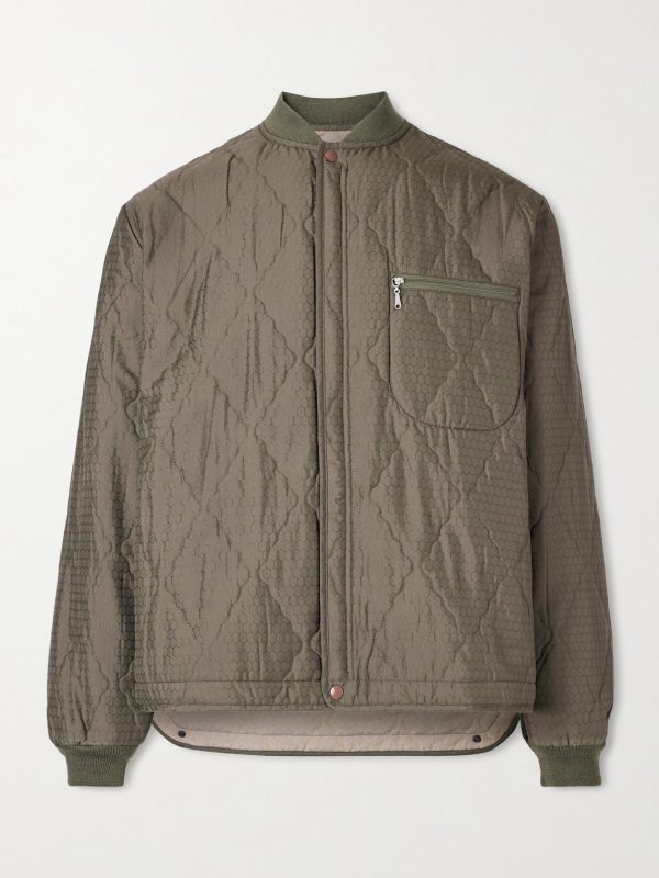 Quilted Blouson Jacket Quilted Blouson Jacket