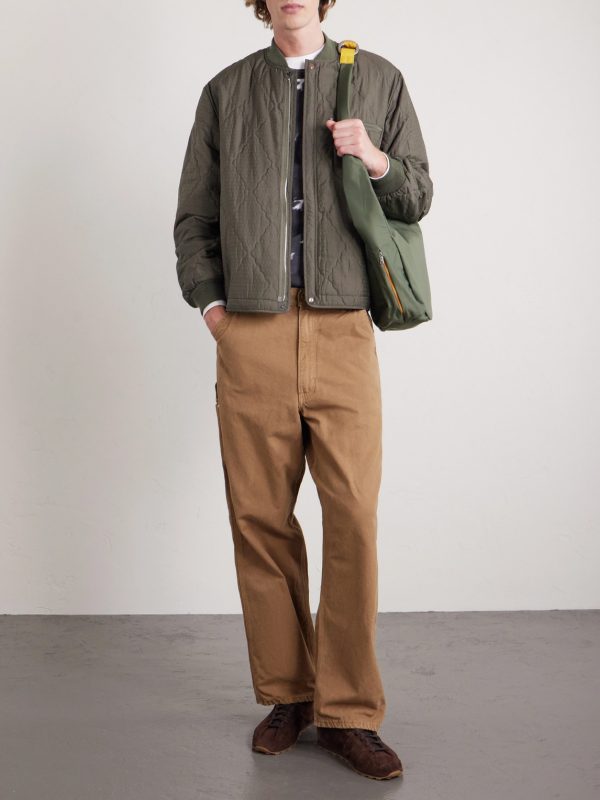 Quilted Blouson Jacket - OU Quilted Blouson Jacket - OU