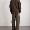 Zip-Up Wool Sweater - BK Zip-Up Wool Sweater - BK