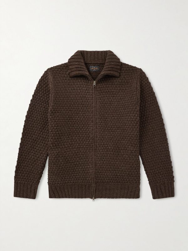 Zip-Up Wool Sweater Zip-Up Wool Sweater