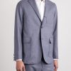 Wool-Blend Flannel Blazer - FR