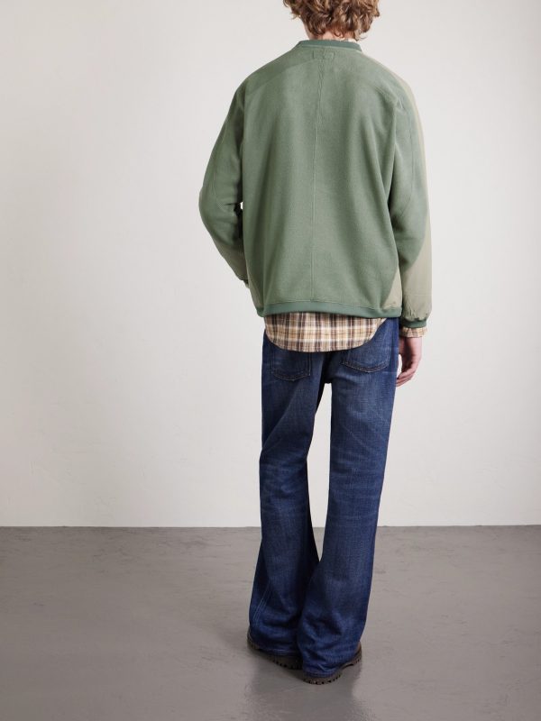 Half-Zip Fleece Sweater - BK Half-Zip Fleece Sweater - BK