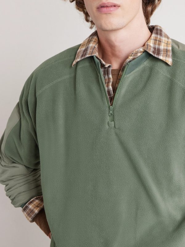 Half-Zip Fleece Sweater - CU Half-Zip Fleece Sweater - CU