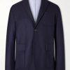 Wool-Blend Flannel Blazer Wool-Blend Flannel Blazer