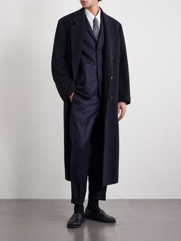 Wool-Blend Flannel Blazer - OU Wool-Blend Flannel Blazer - OU