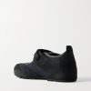 Loie Mesh-Trimmed Nubuck Sneakers - BK Loie Mesh-Trimmed Nubuck Sneakers - BK