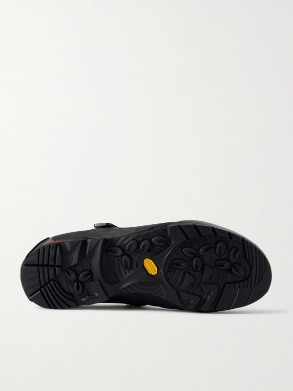 Loie Mesh-Trimmed Nubuck Sneakers - E1 Loie Mesh-Trimmed Nubuck Sneakers - E1