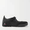 Loie Mesh-Trimmed Nubuck Sneakers Loie Mesh-Trimmed Nubuck Sneakers
