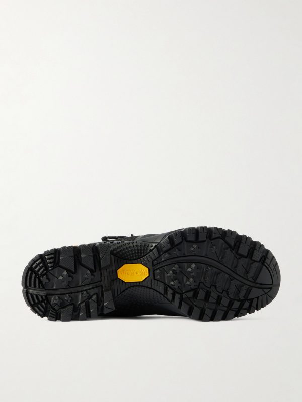 Andreas Hybrid Rubber-Trimmed Leather Hiking Boots - E1 Andreas Hybrid Rubber-Trimmed Leather Hiking Boots - E1