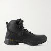 Andreas Hybrid Rubber-Trimmed Leather Hiking Boots Andreas Hybrid Rubber-Trimmed Leather Hiking Boots