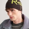 Dial Jacquard-Knit Virgin Wool-Blend Beanie - OU