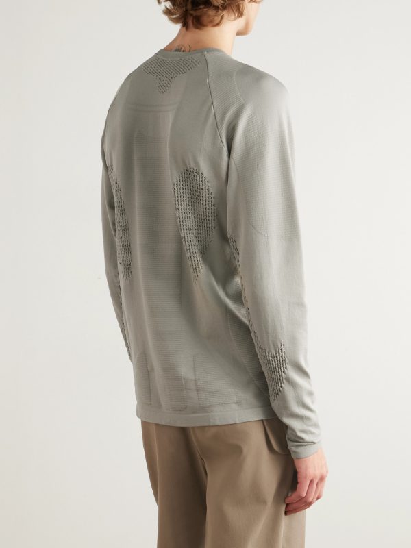 Logo-Embroidered SENSIL® Breeze T-Shirt - BK