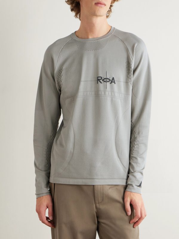 Logo-Embroidered SENSIL® Breeze T-Shirt - FR