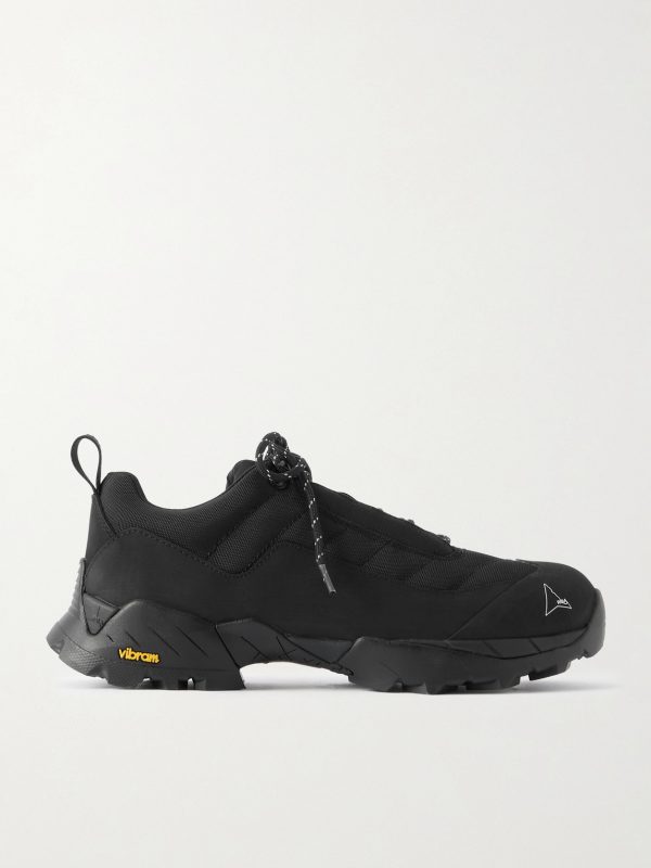 Katharina Rubber and Leather-Trimmed Mesh Hiking Sneakers Katharina Rubber and Leather-Trimmed Mesh Hiking Sneakers