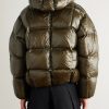 Cube 650 Quilted Nylon-Ripstop Hooded Down Jacket - BK Cube 650 Quilted Nylon-Ripstop Hooded Down Jacket - BK
