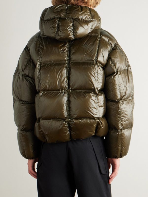 Cube 650 Quilted Nylon-Ripstop Hooded Down Jacket - BK Cube 650 Quilted Nylon-Ripstop Hooded Down Jacket - BK