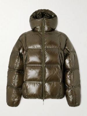 Cube 650 Quilted Nylon-Ripstop Hooded Down Jacket Cube 650 Quilted Nylon-Ripstop Hooded Down Jacket
