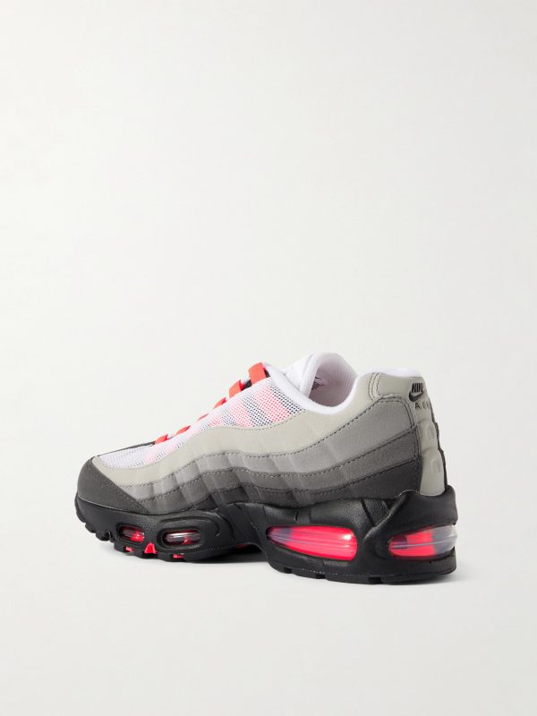 Air Max 95 Suede and Mesh Sneakers - BK Air Max 95 Suede and Mesh Sneakers - BK