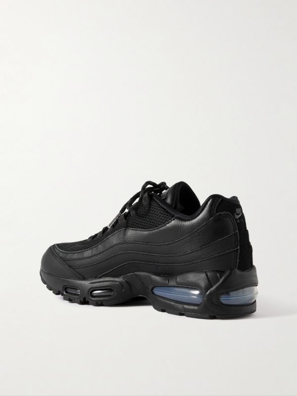 Air Max 95 Big Bubble Leather Sneakers - BK Air Max 95 Big Bubble Leather Sneakers - BK